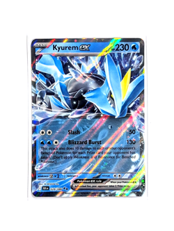 Kyurem ex 028/086 Double Rare Holo Black Bolt POKEMON TCG S&V BLK EN NM/M - Image 1