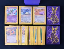 Pokemon Eeveelution + Mind Machine Deck (2 COMPLETE DECKS) Skyridge e-Reader - Image 3