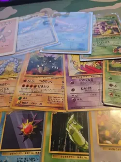 Lot Of 16 Vintage Japanese Pokemon Cards + Old Maid Cards - Image 4