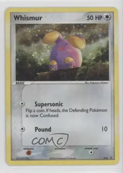 Cosmos Holo - Whismur (EX Deck Tins) Pokemon Nintendo Black Star Promo #019 04qn - Image 1