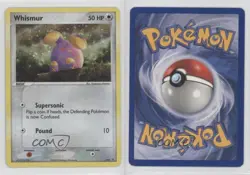 Cosmos Holo - Whismur (EX Deck Tins) Pokemon Nintendo Black Star Promo #019 04qn - Image 3