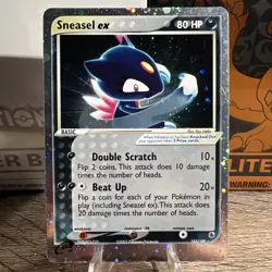 Pokemon Card Ruby and Sapphire : SNEASEL EX 103/109 - LP - Image 1