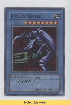 Javelin Beetle YuGiOh Premium Pack 1 #PP01-EN013 2007 READ 0j6 - Image 1