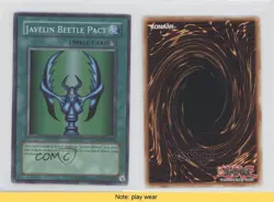 Javelin Beetle Pact YuGiOh Premium Pack 1 #PP01-EN012 2007 READ 0j6 - Image 3