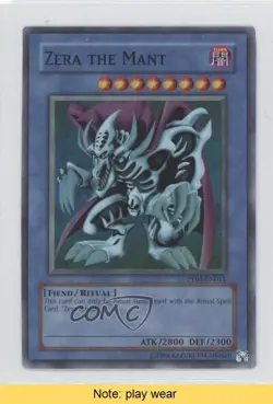 Zera the Mant YuGiOh Premium Pack 1 #PP01-EN011 2007 READ i3a - Image 1