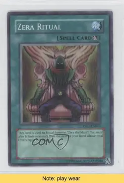 Zera Ritual YuGiOh Premium Pack 1 #PP01-EN010 2007 READ 0o3 - Image 1