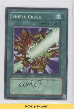 Shield Crush YuGiOh Premium Pack 1 #PP01-EN007 2007 READ 1l2 - Image 1