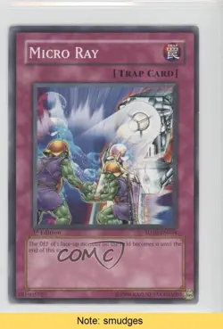 Micro Ray 1st Ed. YuGiOh Machine Re-Volt Structure Deck #SD10-EN034 READ 0l2 - Image 1