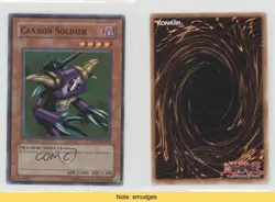 Cannon Soldier 1st Ed. YuGiOh Machine Re-Volt Structure Deck #SD10-EN009 00gy - Image 3
