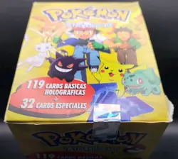 Pokemon Stained Glass Crystal Card collection box 25 Sealed Packs - Peru - Image 2