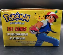 Pokemon Stained Glass Crystal Card collection box 25 Sealed Packs - Peru - Image 4