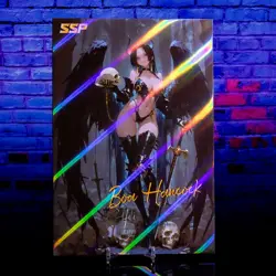 Boa Hancock Waifu Premium Card A5 #47/50 SSP Dark Wings Oversized Holo One Piece - Image 1