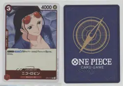 2022 One Piece Card Game: Romance Dawn OP01 Japanese R Nico Robin #OP01-017 0y59 - Image 3