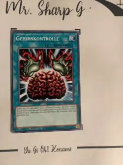 GEHIRNKONTROLLE - 1. AUFLAGE LED7-DE047 DEUTSCH Yu-Gi-Oh! CARD COMMON KONAMI - Image 3