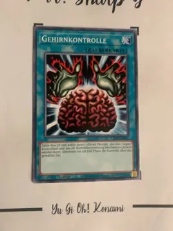 GEHIRNKONTROLLE - 1. AUFLAGE LED7-DE047 DEUTSCH Yu-Gi-Oh! CARD COMMON KONAMI - Image 4
