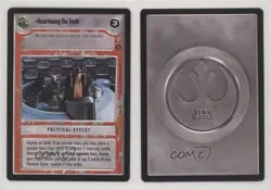 2001 Star Wars Customizable Card Game: Coruscant Ascertaining The Truth s1t - Image 3