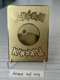 Mewtwo & Mew GX Rainbow Gold Metal Pokemon Card Collectible Gift/Display - Image 2