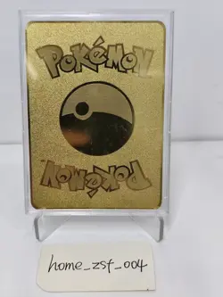 Mewtwo & Mew GX Rainbow Gold Metal Pokemon Card Collectible Gift/Display - Image 2