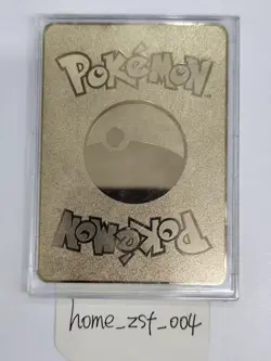 Mewtwo & Mew GX Rainbow Gold Metal Pokemon Card Collectible Gift/Display - Image 4