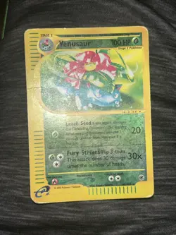 Venusaur 2002 Expedition 67/165 Reverse Holo Pokemon Card WOTC Rare! - Image 2