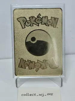 Charizard VMAX Rainbow Gold Metal Pokemon Card Collectible/Gift/Display - Image 2