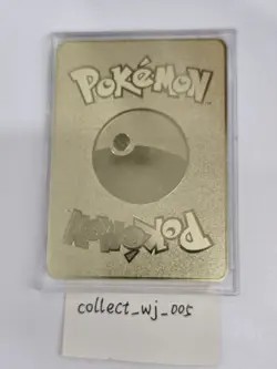 Charizard VMAX Rainbow Gold Metal Pokemon Card Collectible/Gift/Display - Image 4