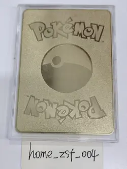 Charizard VMAX Rainbow Gold Metal Pokemon Card Collectible/Gift/Display - Image 4