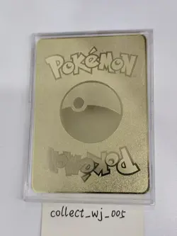 Charmander I Choose You Love Gold Metal Pokemon Card Collectible/Gift/Display - Image 4