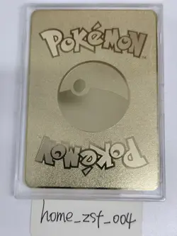 Charmander I Choose You Love Gold Metal Pokemon Card Collectible/Gift/Display - Image 4