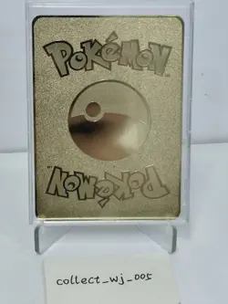 Charizard VMAX Purple Gold Metal Pokemon Card Collectible/Gift/Display - Image 2