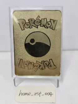 Charizard VMAX Purple Gold Metal Pokemon Card Collectible/Gift/Display - Image 2