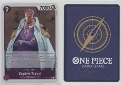 2023 One Piece Card Game: Wings of Captain OP06 R Zephyr (Navy) #OP06-074 0y59 - Image 3