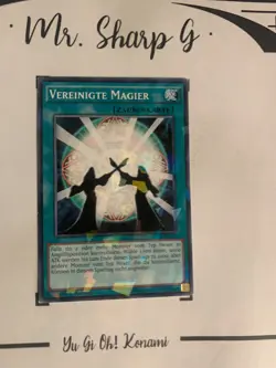 VEREINGTE MAGIER - 1. AUFLAGE BP03-DE152 DEUTSCH Yu-Gi-OH! CARD GAME TCG FOIL - Image 3