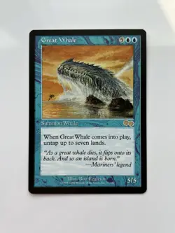 MTG Great Whale Urza’s Saga LP x1 - Image 1