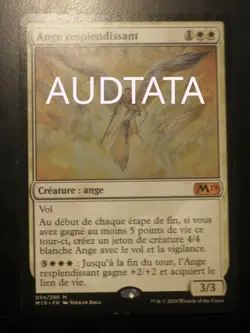 mtg magic 2019 m19 resplendent angel FRENCH vf fr Ange resplendissant - Image 1