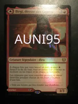 mtg magic Birgi, God of Storytelling FOIL FRENCH vf fr Birgi, deesse des Contes - Image 1