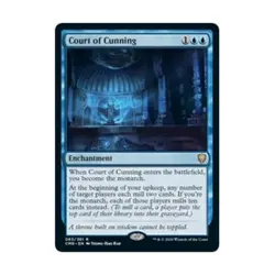 WOTC MtG Commander Legends Court of Cunning (R) NM - Image 1