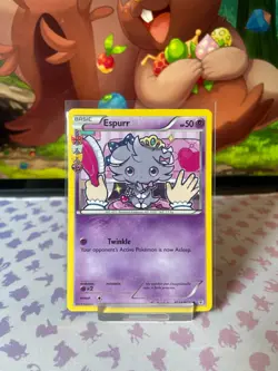 Espurr - RC14/RC32 - Generations Radiant Collection - Pokemon TCG Card NM - Image 4