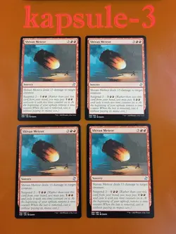 4x Shivan Meteor | Time Spiral Remastered | MTG Magic Cards - Image 1