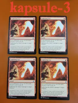 4x Lightning Axe | Time Spiral Remastered | MTG Magic Cards - Image 1