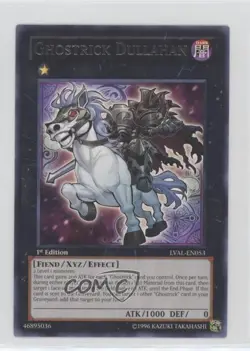 Ghostrick Dullahan 1st Ed. YuGiOh Legacy of the Valiant #LVAL-EN053 n4b - Image 1