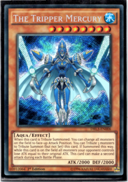 The Tripper Mercury - DRL3-EN006 - Secret Rare - 1st Edition Yugioh - Image 1