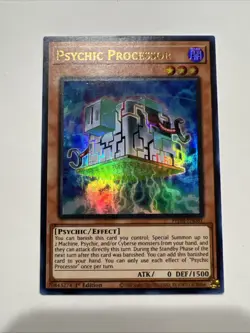 Psychic Processor Ultra Rare 1st Edition PHNI-EN081 Yugioh NM - Image 1