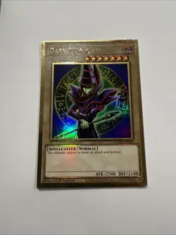 Yugioh 25th Anniversary Dark Magician LOB-EN005 Ultra Rare NM - Image 1