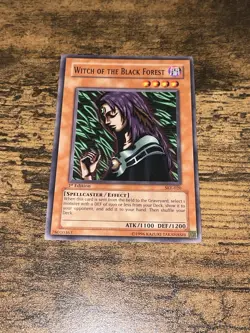 Yugioh TCG Witch Of The Black Forest SKE-020 1st Edition - LP - Image 1