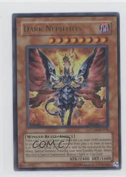 Dark Nephthys (Rare) Unlimited YuGiOh Phantom ness #PTDN-EN018 2008 0j6 - Image 1