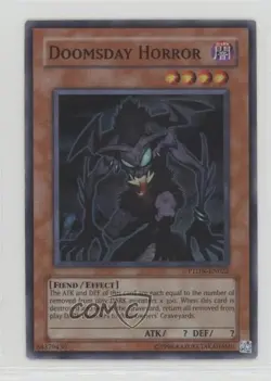 Doomsday Horror Unlimited YuGiOh Phantom Darkness #PTDN-EN022 2008 u3f - Image 1