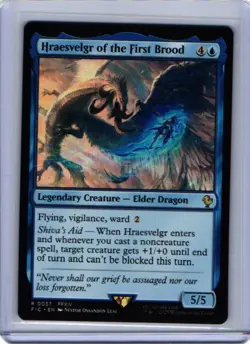 x1 Hraesvelgr of the First Brood R MTG Commander: Final Fantasy M/NM, English - Image 1