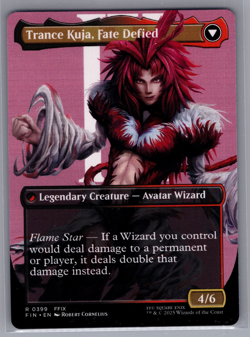 Kuja, Genome Sorcerer - #399 Regular (Borderless) Final Fantasy - Mtg - Image 2