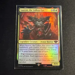 MTG Sauron, the Lidless Eye (Foil) [Tales of Middle-Earth, Near Mint] - Image 1